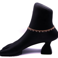 Dainty Rose Gold Anklet