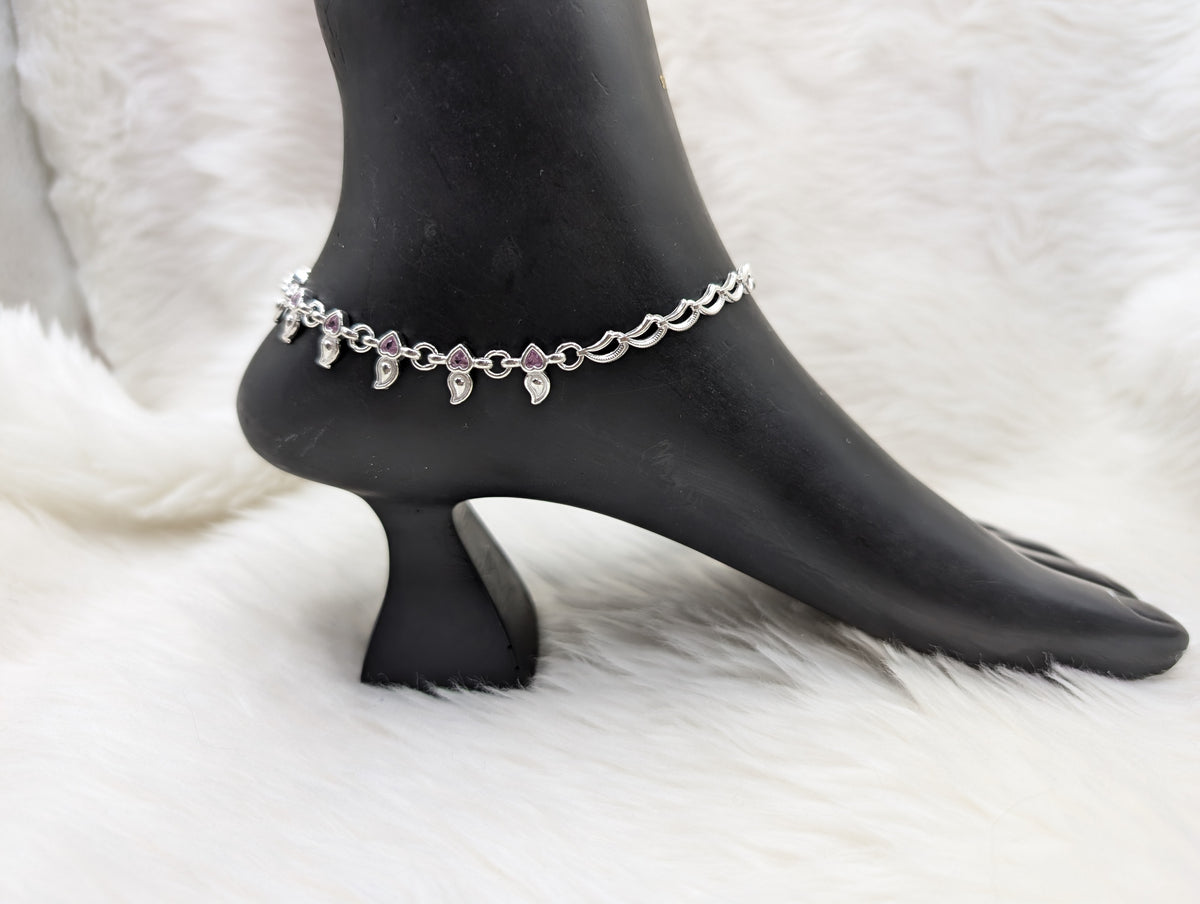 Pink Radiance Anklet