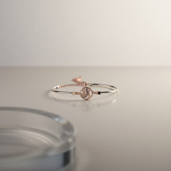 AFFECTIONATE FUSION SILVER BRACELET