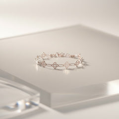 Radiant Silver Link Bracelet (5+1 inch extension)