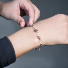 Radiant Silver Link Bracelet (5+1 inch extension)