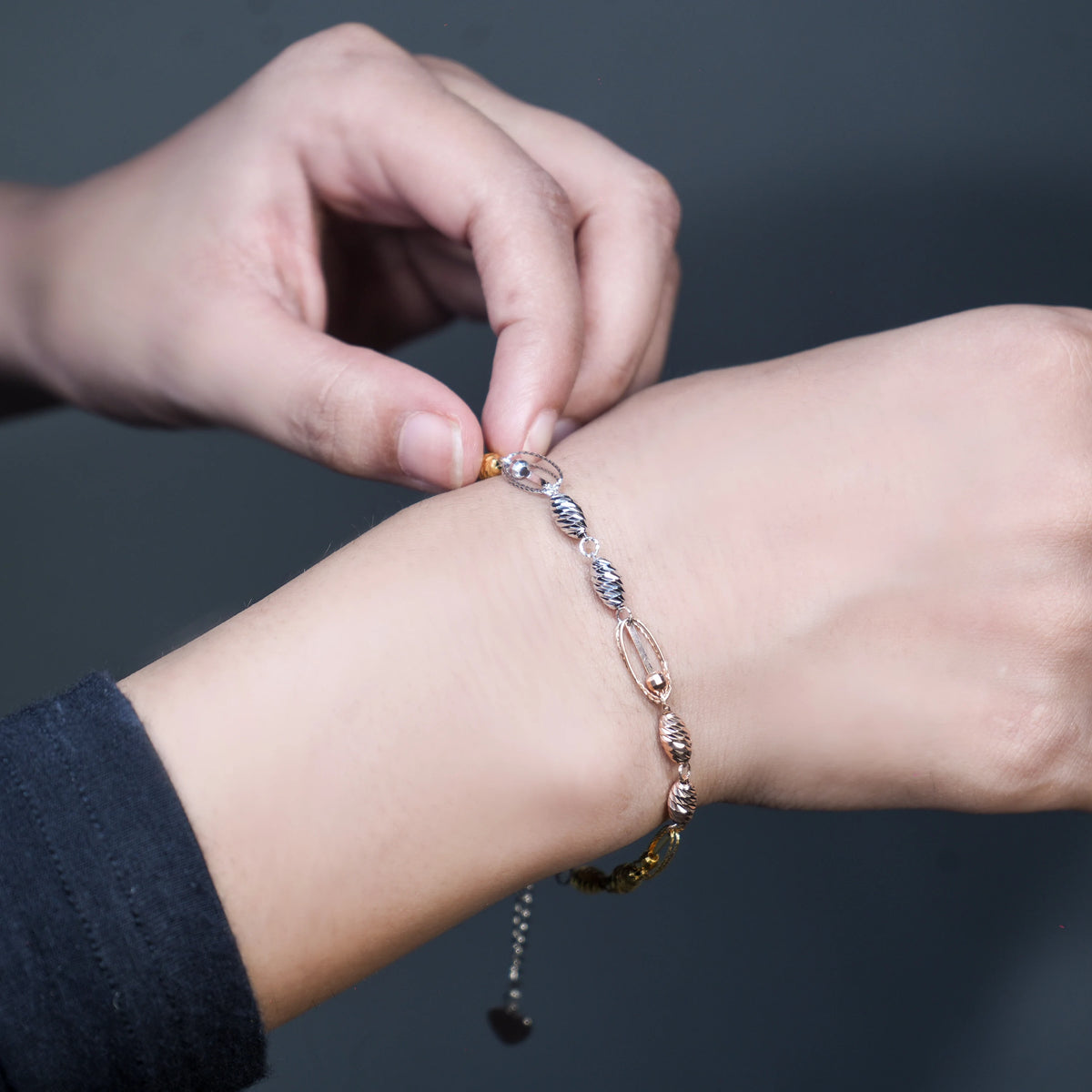 Radiant Silver Link Bracelet