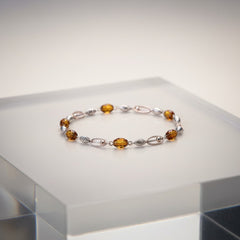 Radiant Silver Link Bracelet
