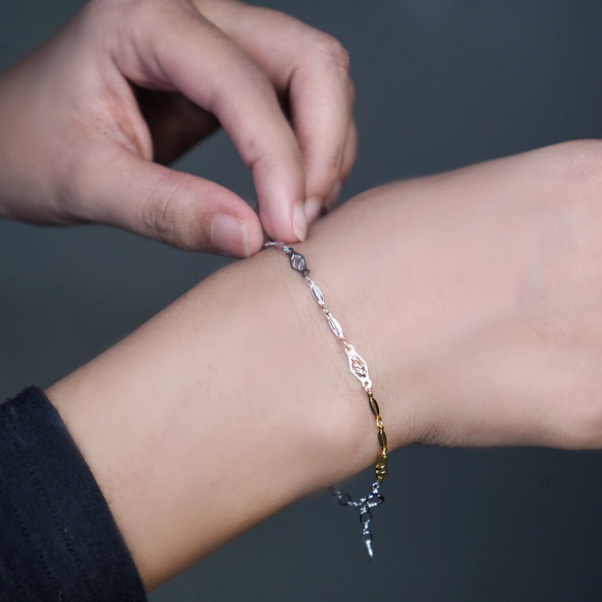 Radiant Silver Link Bracelet