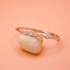 RADIANT GLOW DIAMOND CUFF BRACELET