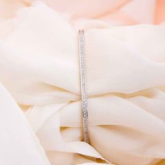 SQUARE DIAMOND CUFF BRACELET