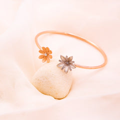 FLOWER BLOOM CUFF BRACELET