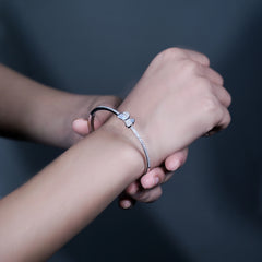 Luxe Silver Butterfly Kada