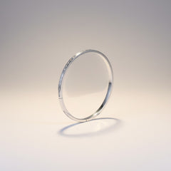 Timeless silver cuff kada