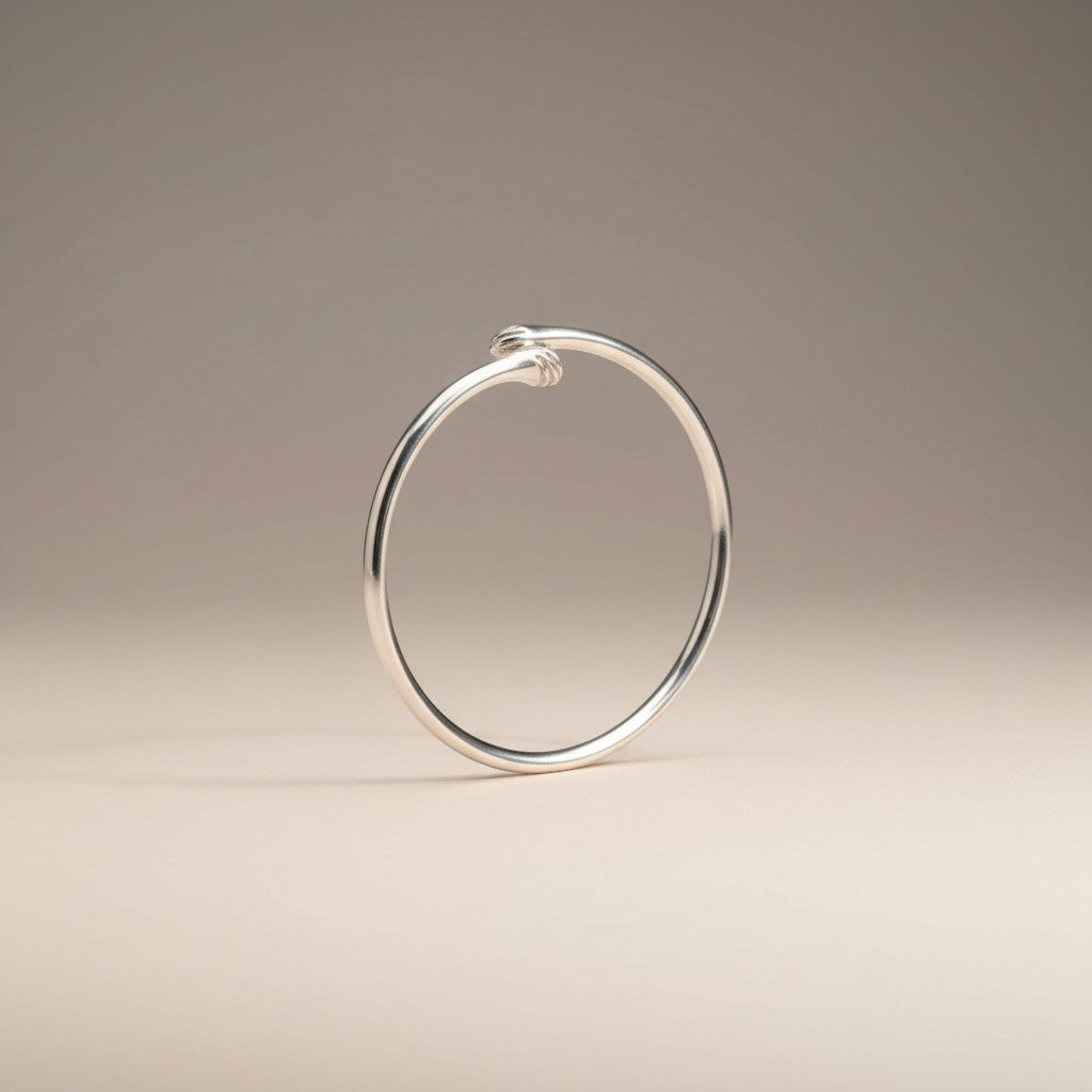 925 silver hug cuff kada