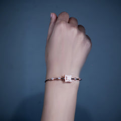 925 Silver Rose Gold Affection Kada