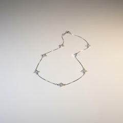 STAR MOP SILVER NECKLACE