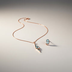 SILVER LEAF AND FLORAL SET