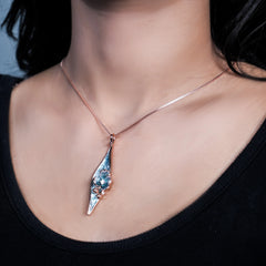 SILVER LEAF AND FLORAL SET
