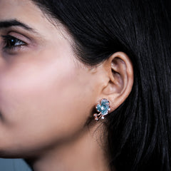 SILVER LEAF AND FLORAL SET