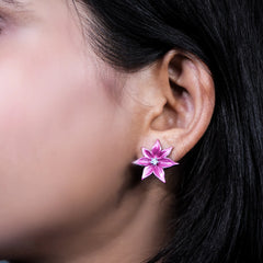 925 SILVER FLORAL NECKLACE SET