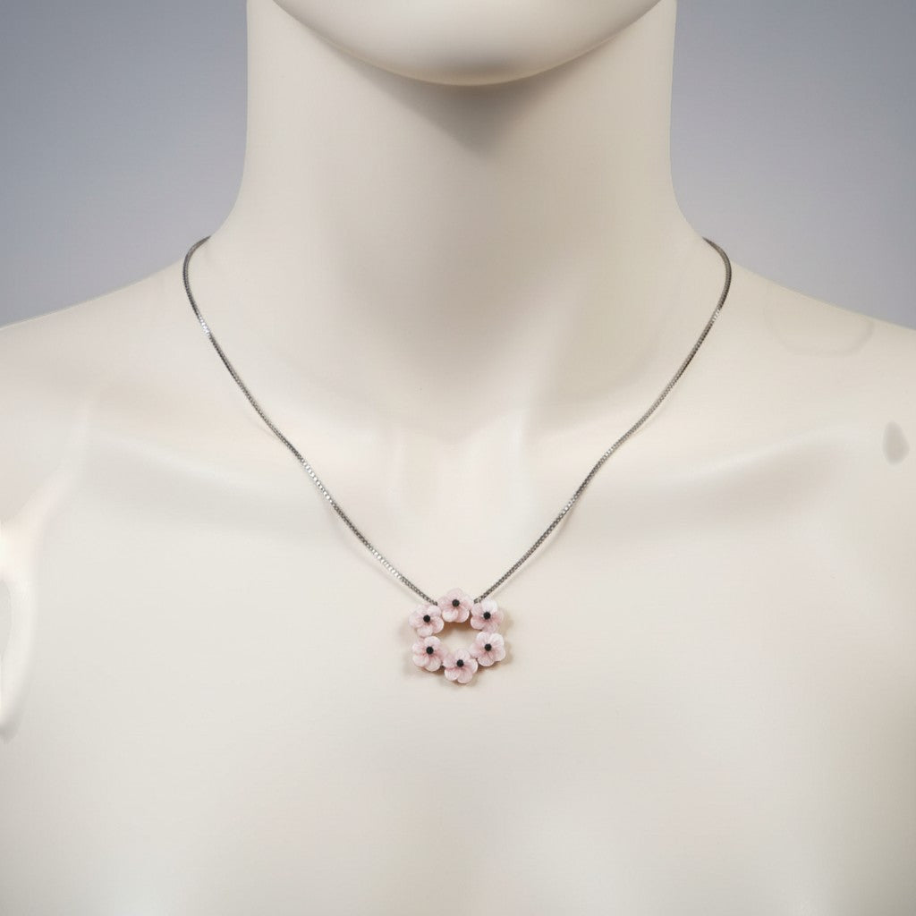 BLOSSOM ELEGANCE SILVER PENDENT