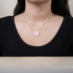 BLOSSOM ELEGANCE SILVER PENDENT