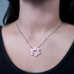 BLOSSOM ELEGANCE SILVER PENDENT