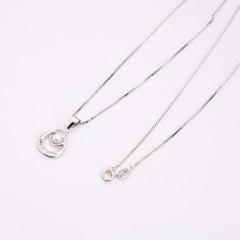 CZ GEOMETRIC MOP PENDENT SET