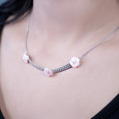 Blossom Charm 925 silver pendent set