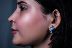 Silver Leaf Elegance Pendant set