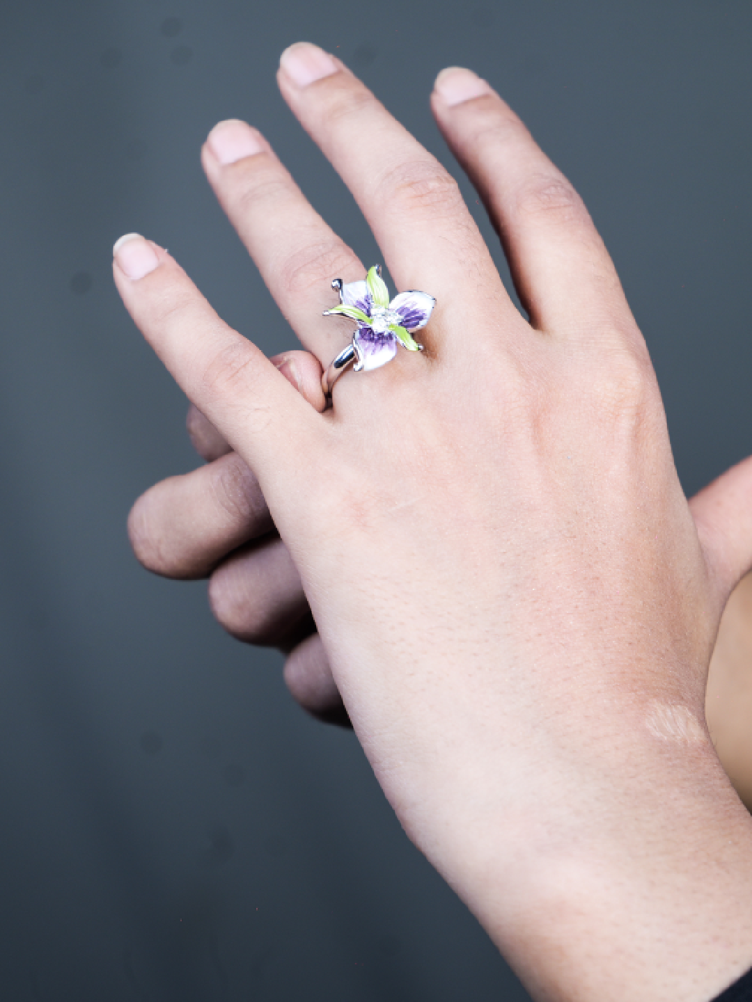 Bloomlet Silver Ring(FREE SIZE)