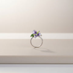 Bloomlet Silver Ring(FREE SIZE)