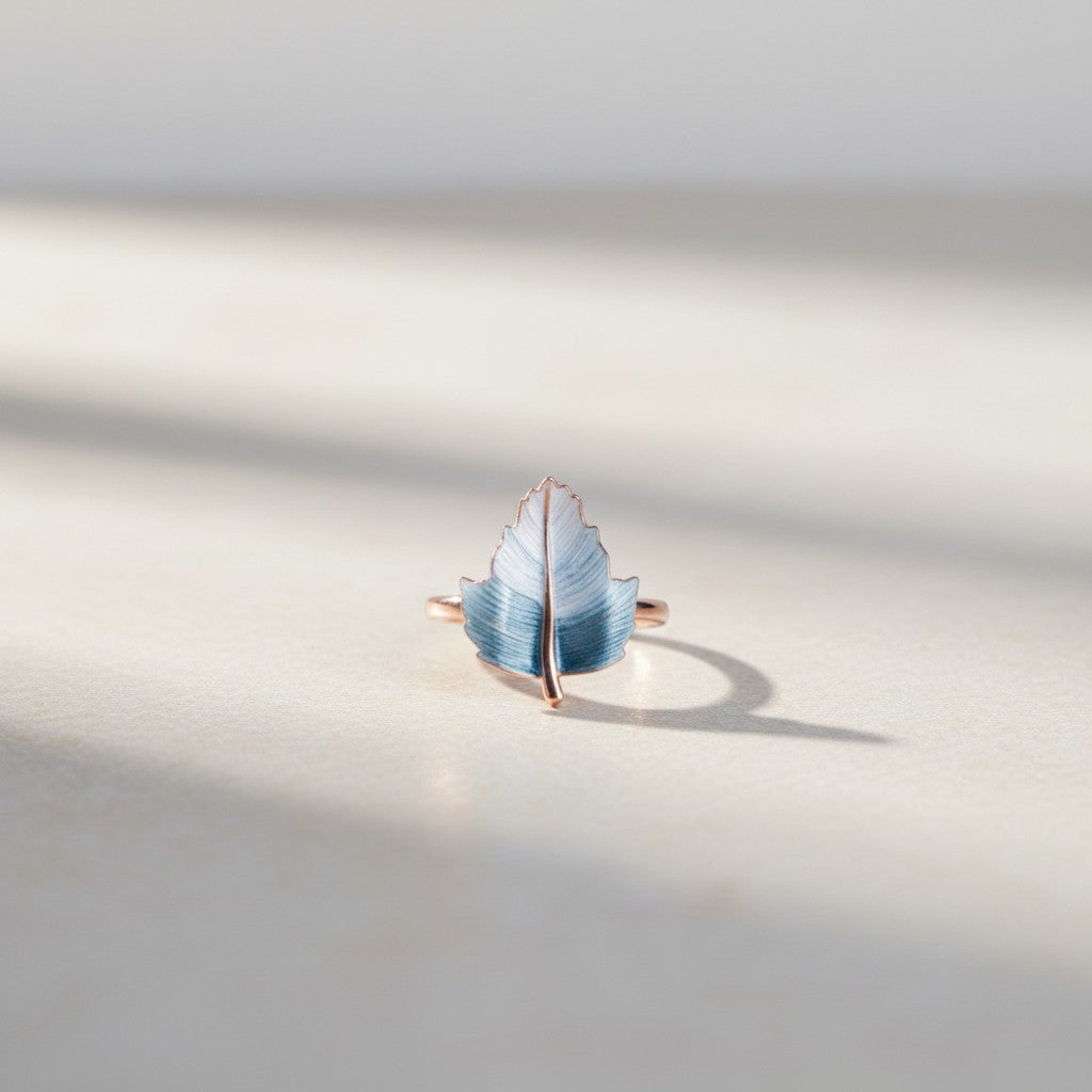 Petal Whisper Silver  Ring(FREE SIZE)
