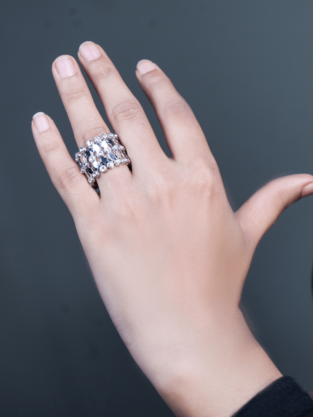 Transformative Two-in-One 925 Silver RING + KADA(FREE SIZE)