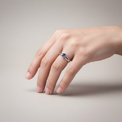 Sapphire Sky Ring