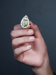 Artisan Aura Silver Ring(FREE SIZE)