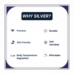 Silver Timeless Sparkle Kada & Ring Duo